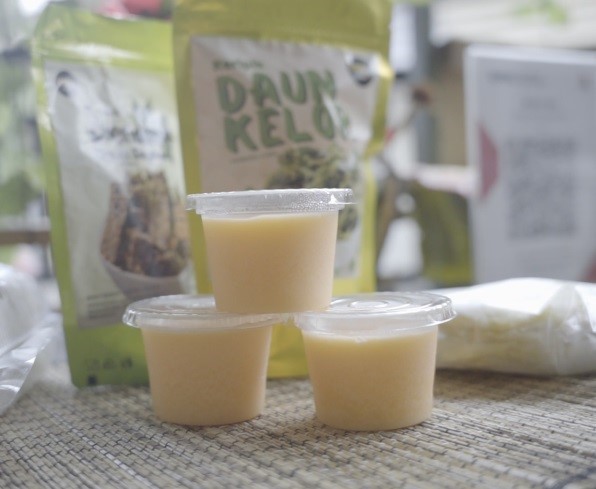 JAJANAN BASAH DAN KERIPIK DAUN KELOR SEBAGAI SALAH SATU PRODUK UNGGULAN DAUH PURI