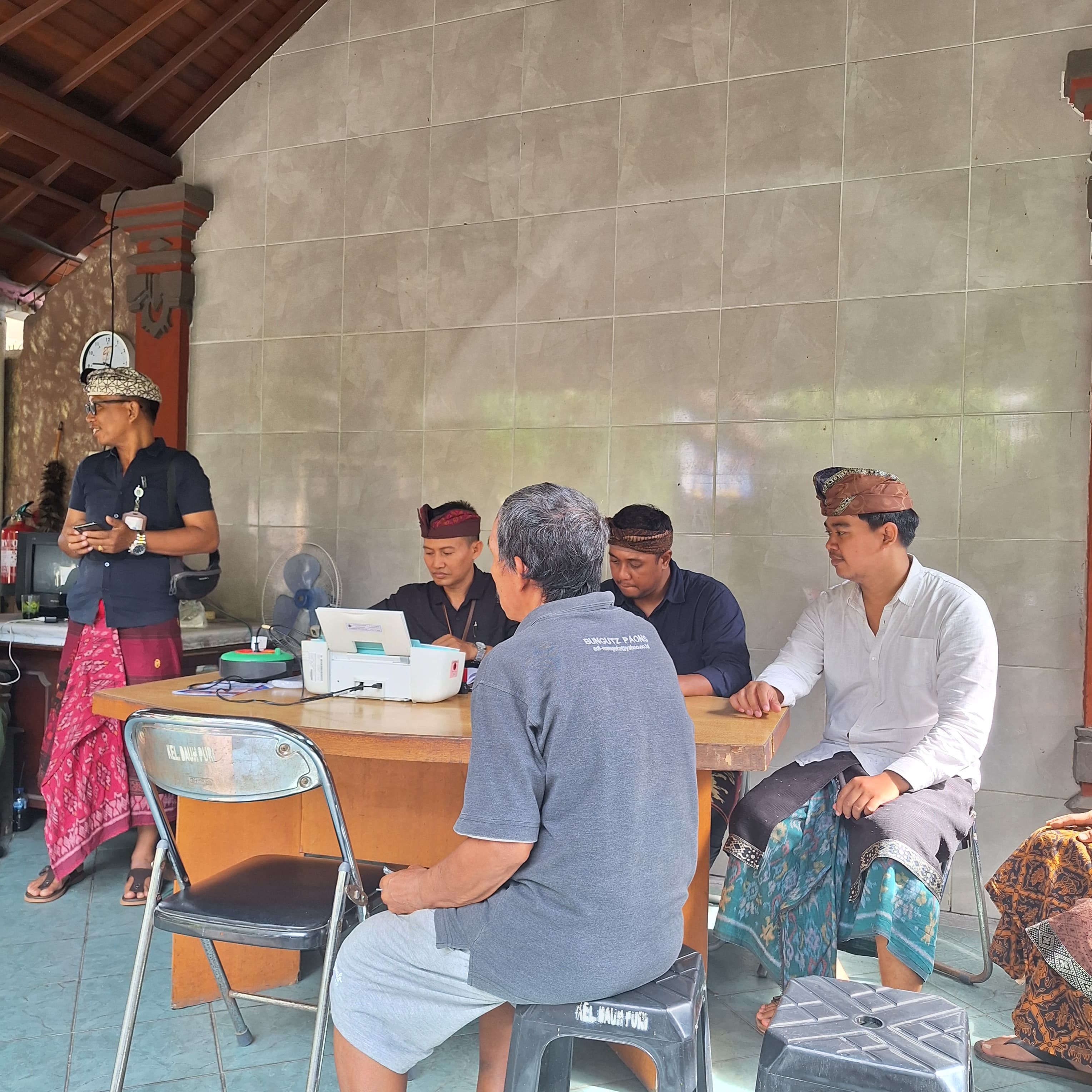 PELAYANAN SAMSAT KERTI DI KELURAHAN DAUH PURI