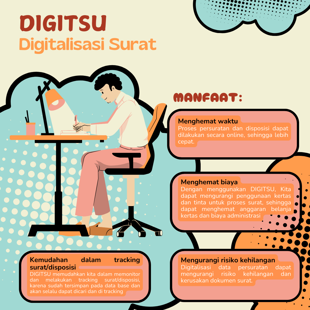 Penggunaan DIGITSU Dalam Surat Menyurat di Kelurahan Dauh Puri
