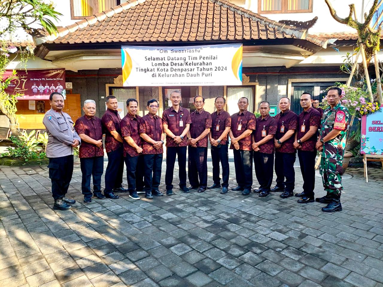 KELURAHAN DAUH PURI BERHASIL MERAIH JUARA I DALAM LOMBA KELURAHAN KOTA DENPASAR TAHUN 2024