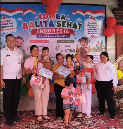 Lomba Balita Sehat Kelurahan Dauh Puri