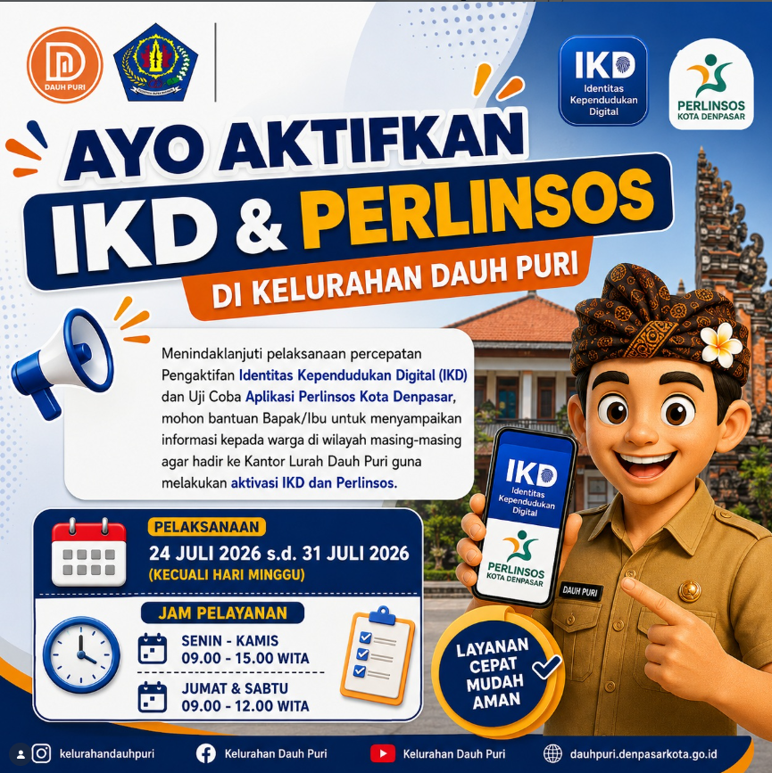 AKTIVASI IKD & PERLINSOS!